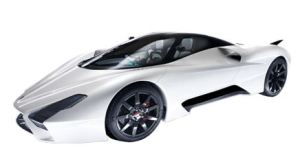 White color SSC Tuatara side view