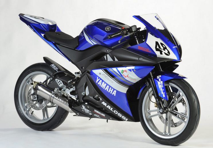 we bring you the livery of Yamaha R125 bikes used in racing series from